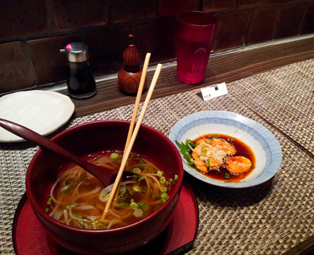 Udon and Ankimo